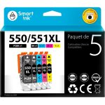 Compatible cartouche d'encre de remplacement pour canon pgi 550 xl 550xl cli 551 xl 551xl 5 pack(pgbk ... Compatible cartouche d'encre de remplacement pour canon pgi 550 xl 550xl cli 551 xl 551xl 5 pack(pgbk ...