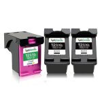 Cartouche d'encre de remplacement pour imprimante hp 123 hp123 xl, compatible 1110 1111 2130 2132, officejet ...