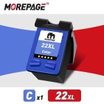 Cartouche d'encre de remplacement pour imprimante hp21 22 hp 21xl pour deskjet f2180 f2200 f2280 f4180 ...