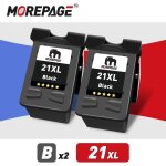 Cartouche d'encre de remplacement pour imprimante hp21 22 hp 21xl pour deskjet f2180 f2200 f2280 f4180 ...