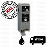 Cartouche noire 9. 5ml pour canon pixma ip100 / ip100v / ip110, remplace canon pgi - 35bk