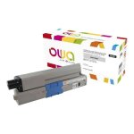 Cartouche de toner owa noir pour oki mc562dn, mc562dnw, mc562w; c511dn, 531dn - compatible jusqu'� 7000 ...