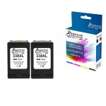 Premium cartouche - x2 cartouches compatibles pour hp 338 xl 338xl (c8765ee) compatibles hp hp photosmart ... Premium cartouche - x2 cartouches compatibles pour hp 338 xl 338xl (c8765ee) compatibles hp hp photosmart ...