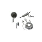 Casque pour baladeur - compatible ipod jack 2. 5mm - coloris blanc
