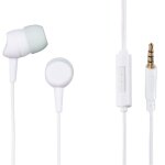 Casque  kooky , intra - aur. , micro. , protect. anti - pliage, blanc