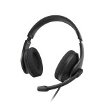 Casque micro de bureau pour pc  hs - usb300 v2 , stro, noir