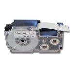 Cassette � ruban vhbw 12mm pour casio kl - p1000, kl - 820, kl - 7400, kl - 200e, kl - 8100, kl - 8200, ...