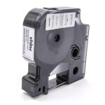 Cassette  ruban vhbw 12mm pour dymo labelmaker pc, pc2, 1000, 1000 + , 2000, 3500, 4500, 5000, 5500. ...