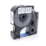 Cassette  ruban vhbw 12mm pour dymo labelwriter duo 400, 450. remplace: dymo d1, 45014.