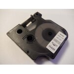 Cassette ? ruban vhbw 12mm transparent pour dymo labelmanager 360d, 400, 420p, 450, 450d, 500, 500ts, ...