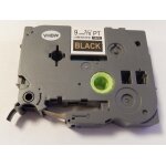 Cassette  ruban vhbw 9mm pour brother p - touch 200, 300, 500, 1000, 2000, 9000 - serie. remplace: tze ...