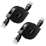 Cat 6 ethernet cable, retractable network cable 10gbps 1mhz - 250mhz rj45 connector works for modem router, ... Cat 6 ethernet cable, retractable network cable 10gbps 1mhz - 250mhz rj45 connector works for modem router, ...