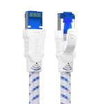 Cat 8 ethernet cable 3m, rj45 1m 2m 3m 5m 10m 20m 30m network cable, cat8 40gbps 2000mhz gigabit s / ...