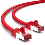 Cat6 network cable - shielded pimf s / ftp cat - 6 rj45 ethernet cable - lan dsl router modem access ...