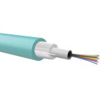 Cavo fibra ottica 8 fibre om3 multimodale aqua resistente all'acqua lszh