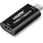 Cfry - adaptateur hdmi cartes de capture audio vidéo, 1080p adaptateur usb hdmi carte portable plug & ... Cfry - adaptateur hdmi cartes de capture audio vidéo, 1080p adaptateur usb hdmi carte portable plug & ...