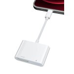 Cfry - adaptateur hdmi pour iphone vers tv(aucune alimentation nécessaire) câble hdmi 1080p pour ipad, ... Cfry - adaptateur hdmi pour iphone vers tv(aucune alimentation nécessaire) câble hdmi 1080p pour ipad, ...