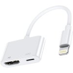 Cfry - adaptateur lightning av numrique 1080p [certifi apple mfi] iphone hdmi adapter tv lightning ...