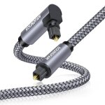 Cfry - cble optique audio 5m cable optique cble audio optique toslink pour home cinema, barre de son, ...