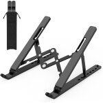 Cfry - support ordinateur portable, support pc portable ventilé en aluminium réglable, laptop stand compatible ... Cfry - support ordinateur portable, support pc portable ventilé en aluminium réglable, laptop stand compatible ...