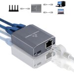 Cfry - switch ethernet 1 vers 2 1000mbps, multiprise rj45 network splitter ethernet rpartiteur gigabit ...