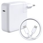 Chargeur 87w + cable usb - c usb - c pour macbook pro 15 pro 13 macbook air 15 air 13 phonillico�