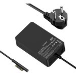 Chargeur adaptateur 65w pour microsoft surface pro 3 / 4 / 5 / 6 / 7 / 9 / x, surface go 1 / 2 / 3, microsoft ...