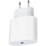 Chargeur adaptateur secteur 20w usb - c blanc - compatible chargeur rapide pd et qc3. 0 type - c pour ...