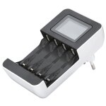 Chargeur de batteries pour 1  4 batteries nimh aa ou aaa