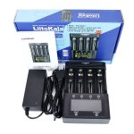 Chargeur de batterie lii - 600 pour li - ion 3. 7v et nimh 1. 2v, adapt aux piles 18650 26650 21700 ...