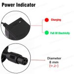 Chargeur de batterie au lithium électrique, 54. 6v, 4a, sortie 48v, dc, xlr, gx16, prise, connecteur, ... Chargeur de batterie au lithium électrique, 54. 6v, 4a, sortie 48v, dc, xlr, gx16, prise, connecteur, ...