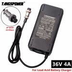 Chargeur de batterie au plomb 36v 4a pour scooter électrique, 43. 2v, connecteur 3p gx16, charge rapide ... Chargeur de batterie au plomb 36v 4a pour scooter électrique, 43. 2v, connecteur 3p gx16, charge rapide ...