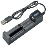 Chargeur de batterie rechargeable universel � chargement usb 1 slot chargeur de batterie au lithium pour ...