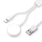 Chargeur - câble chargement deux en un pour montres et téléphones portables, câble chargement magnétique, ... Chargeur - câble chargement deux en un pour montres et téléphones portables, câble chargement magnétique, ...