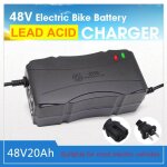 Chargeur intelligent pour batterie au plomb, adaptateur de charge pour vélo électrique, voiture et scooter, ... Chargeur intelligent pour batterie au plomb, adaptateur de charge pour vélo électrique, voiture et scooter, ...