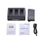 Chargeur intelligent pour gopro max, batterie 3 emplacements, batterie lithium - ion 1400mah pour appareil ... Chargeur intelligent pour gopro max, batterie 3 emplacements, batterie lithium - ion 1400mah pour appareil ...