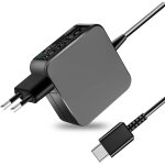 Chargeur pour lenovo 19v 65w usb c chargeur portable alimentation pour thinkpad x / e / l / t / x1 ideapad ...