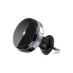 Chargeur magntique sans fil pour voiture n52, cble usb c rtractable, support de refroidissement pour ...