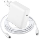 Chargeur rapide usb c 96w, adaptateur secteur type - c pour macbook pro 16 / 15 / 14 / 13 pouces, ipad ...