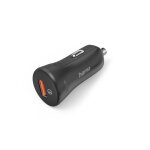 Chargeur rapide de voiture >, usb - a 19, 5 w, noir