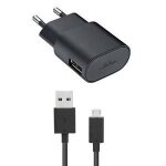 Chargeur secteur d'origine nokia ac 50e + cable usb ca 190 pour lumia 1020 1320 1520 2520 510 520 525 ...