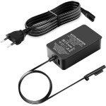 Chargeur surface pro, 65w 15v 4a alimentation pour ordinateur portable microsoft surface pour surface ...