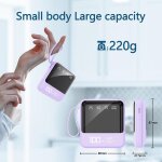 Chargeur de téléphone portable 10000mah avec câbles et lampe de poche intégrés, batterie externe, compatible ... Chargeur de téléphone portable 10000mah avec câbles et lampe de poche intégrés, batterie externe, compatible ...