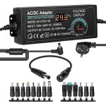 Chargeur universel 12v r�glable alimentation universelle 120w chargeur universel pc portable cc 3v - ...