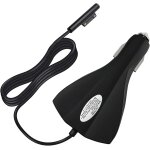 Chargeur de voiture surface pro 65 w 15 v4 a, adaptateur de v�hicule cc avec ports usb - a et usb - c, ...