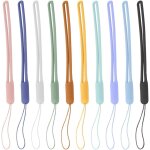 Checarzhn - - no1 - 10 pices elingue en silicone, lanire de poignet en silicone, lanire de couleur, ...