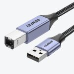 Checarzhn - - no1 - cble d'imprimante usb, 2 mtres de cble usb a a usb b pour , canon, brother, dell, ...