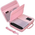 Checarzhn - - no1 - etui de transport pour imprimante photo compacte canon selphy cp1500, cassette d'encre ...
