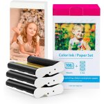 Checarzhn - - no1 - kp - 108in108 3115b001(aa) lot de 3 cartouches de papier photo et 108 feuilles de ... Checarzhn - - no1 - kp - 108in108 3115b001(aa) lot de 3 cartouches de papier photo et 108 feuilles de ...