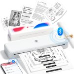 Checarzhn - - no1 - m834 imprimante thermique a4, imprimante portable sans encre, connexion smartphone ... Checarzhn - - no1 - m834 imprimante thermique a4, imprimante portable sans encre, connexion smartphone ...